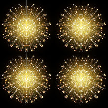 Load image into Gallery viewer, Fairy Lights Battery Operated Wire Lights,225 LED DIY 8 Modes Dimmable Lights with Remote Control, Waterproof Decorative Hanging Starburst Lights for Christmas, Home, Patio, Indoor Outdoor Decoration