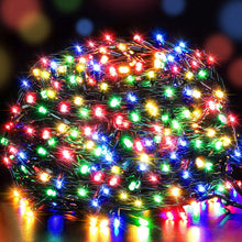 Load image into Gallery viewer, LetsFunny Green St. Patrick's Day 108ft 300 LED Christmas String Lights, Christmas Lights - UL Certified Outdoor & Indoor Fairy Lights Christmas Tree, Patio, Garden, Wedding, Holiday Decoration