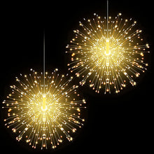 Load image into Gallery viewer, Fairy Lights Battery Operated Wire Lights,225 LED DIY 8 Modes Dimmable Lights with Remote Control, Waterproof Decorative Hanging Starburst Lights for Christmas, Home, Patio, Indoor Outdoor Decoration