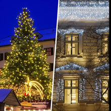 Load image into Gallery viewer, LetsFunny Green St. Patrick's Day 108ft 300 LED Christmas String Lights, Christmas Lights - UL Certified Outdoor & Indoor Fairy Lights Christmas Tree, Patio, Garden, Wedding, Holiday Decoration