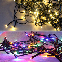 Load image into Gallery viewer, LetsFunny Green St. Patrick's Day 108ft 300 LED Christmas String Lights, Christmas Lights - UL Certified Outdoor & Indoor Fairy Lights Christmas Tree, Patio, Garden, Wedding, Holiday Decoration