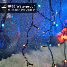 Load image into Gallery viewer, LetsFunny Green St. Patrick's Day 108ft 300 LED Christmas String Lights, Christmas Lights - UL Certified Outdoor & Indoor Fairy Lights Christmas Tree, Patio, Garden, Wedding, Holiday Decoration