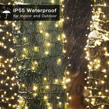 Load image into Gallery viewer, LetsFunny Green St. Patrick's Day 108ft 300 LED Christmas String Lights, Christmas Lights - UL Certified Outdoor & Indoor Fairy Lights Christmas Tree, Patio, Garden, Wedding, Holiday Decoration
