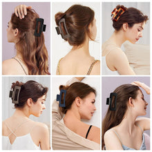 Load image into Gallery viewer, Large Hair Claw Clips, LetsFunny 4.13" Hair Clips for Thick Hair/Thin Hair, Strong Hold Nonslip Big Hair Clip Fashion Hair Styling Accessories Birthday Business Christmas Gifts for Women Girls