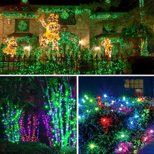 Load image into Gallery viewer, LetsFunny Green St. Patrick's Day 108ft 300 LED Christmas String Lights, Christmas Lights - UL Certified Outdoor & Indoor Fairy Lights Christmas Tree, Patio, Garden, Wedding, Holiday Decoration