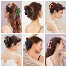 Load image into Gallery viewer, Large Hair Claw Clips, LetsFunny 4.13" Hair Clips for Thick Hair/Thin Hair, Strong Hold Nonslip Big Hair Clip Fashion Hair Styling Accessories Birthday Business Christmas Gifts for Women Girls