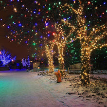 Load image into Gallery viewer, LetsFunny Green St. Patrick's Day 108ft 300 LED Christmas String Lights, Christmas Lights - UL Certified Outdoor & Indoor Fairy Lights Christmas Tree, Patio, Garden, Wedding, Holiday Decoration