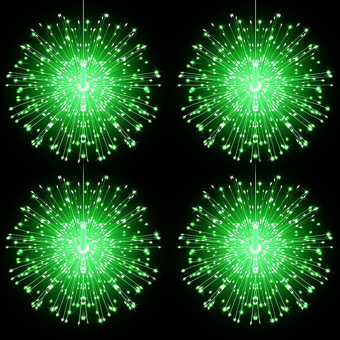 Fairy Lights Battery Operated Wire Lights,225 LED DIY 8 Modes Dimmable Lights with Remote Control, Waterproof Decorative Hanging Starburst Lights for Christmas, Home, Patio, Indoor Outdoor Decoration